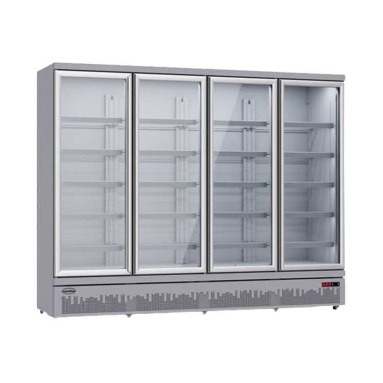 CombiSteel 7455.2210 Four Door Display Fridge