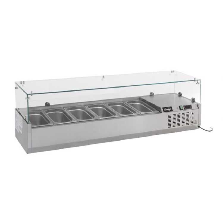 Combisteel Counter Top Saladette Refrigerated Display - (435H x 1200W x 395D)