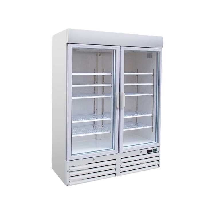 Combisteel 7450.0157 Double Glass Door Freezer 920 Ltr