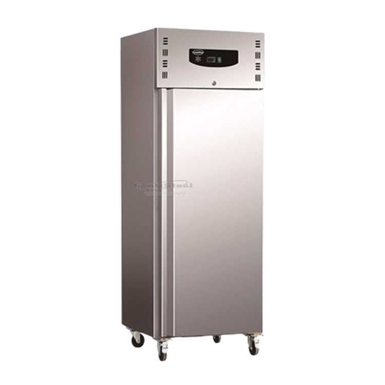 Combisteel 7450.0410 SS+AL Single Door Stainless Steel Freezer 600-Ltr