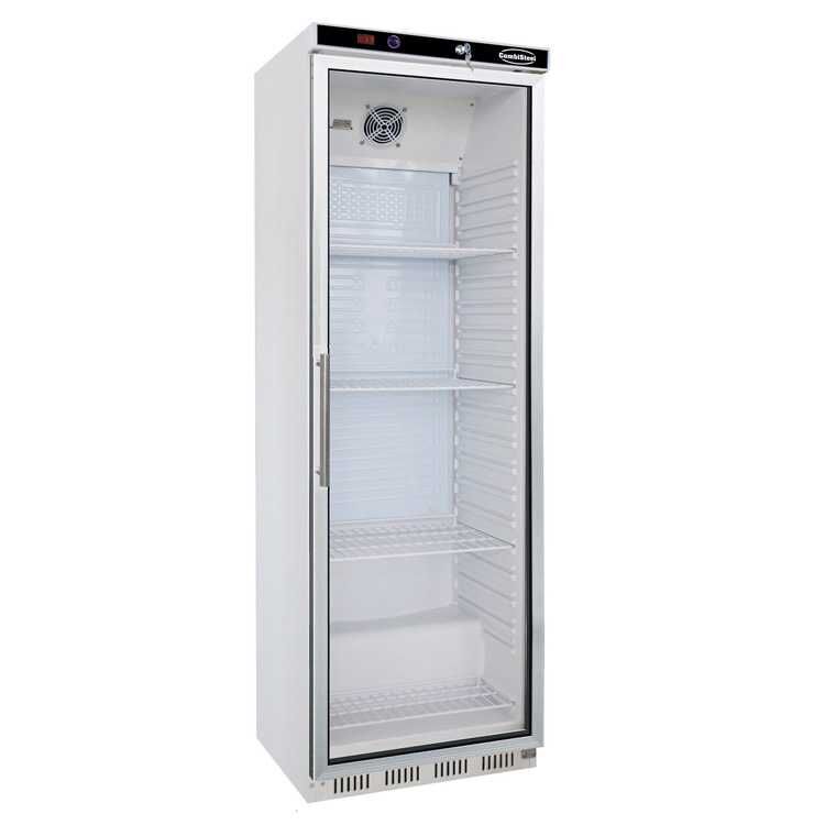 Combisteel Single Glass Door Fridge (1855H x 600W x 585D) - 350 Ltr