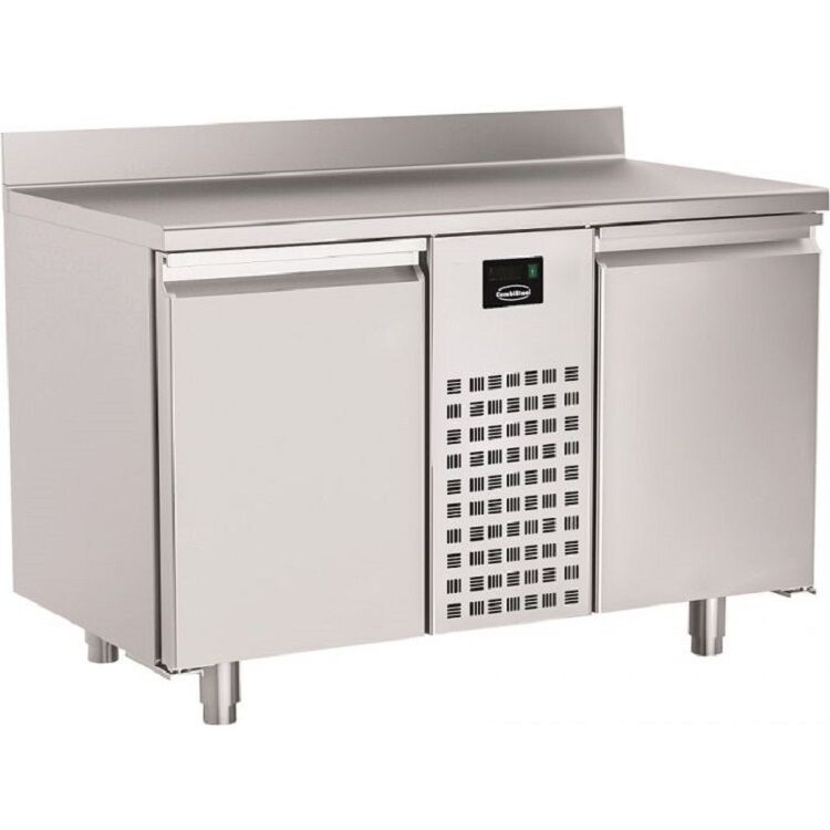 Combisteel 2 Doors Mono Block Upstand Food Prep Refrigerated Counter (860H x 1300W x 700D) - 281 Ltr
