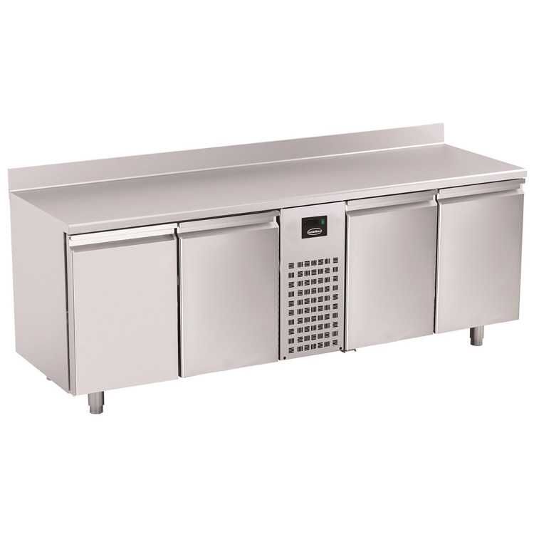 Combisteel 4 Door Refrigerated Food Prep Counter Upstand Mono Block (860H x 2270W x 700D) - 632 Ltr