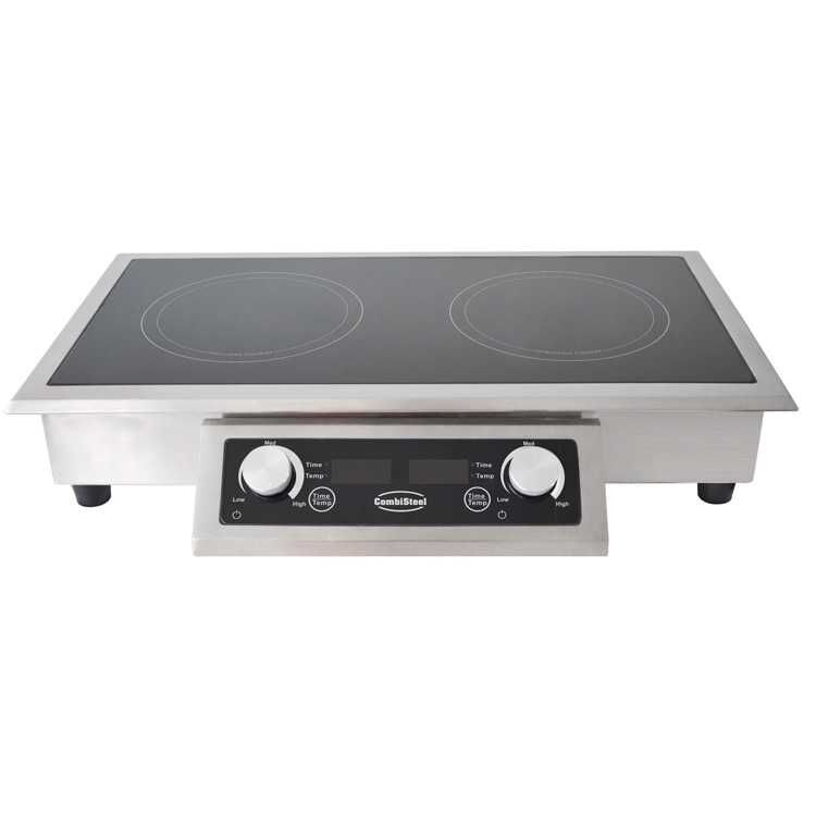 Combisteel Drop In Induction Stove 2 Hobs (115H x 712W x 382D)