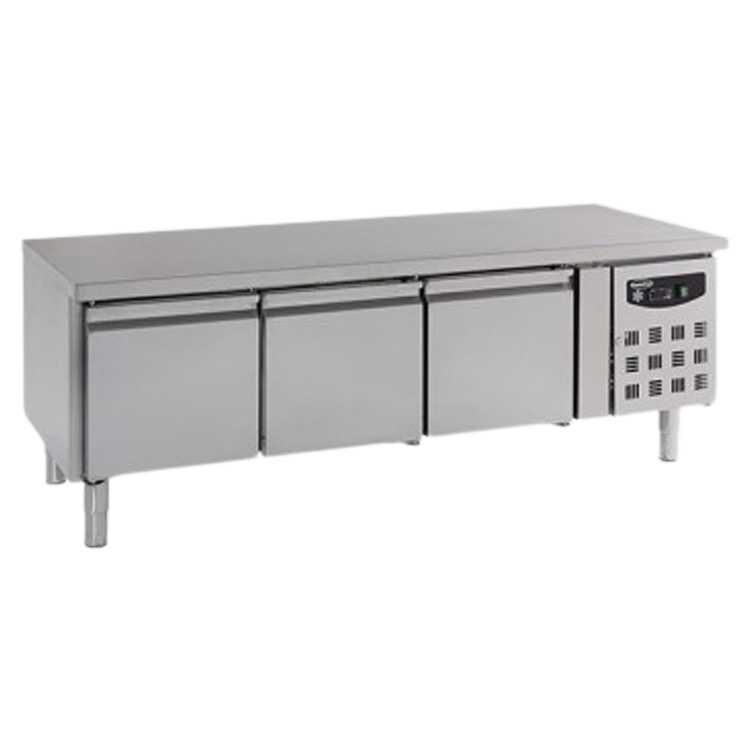 Combisteel 3 Doors Food Prep Undercounter Fridge (650H x 1795W x 700D)