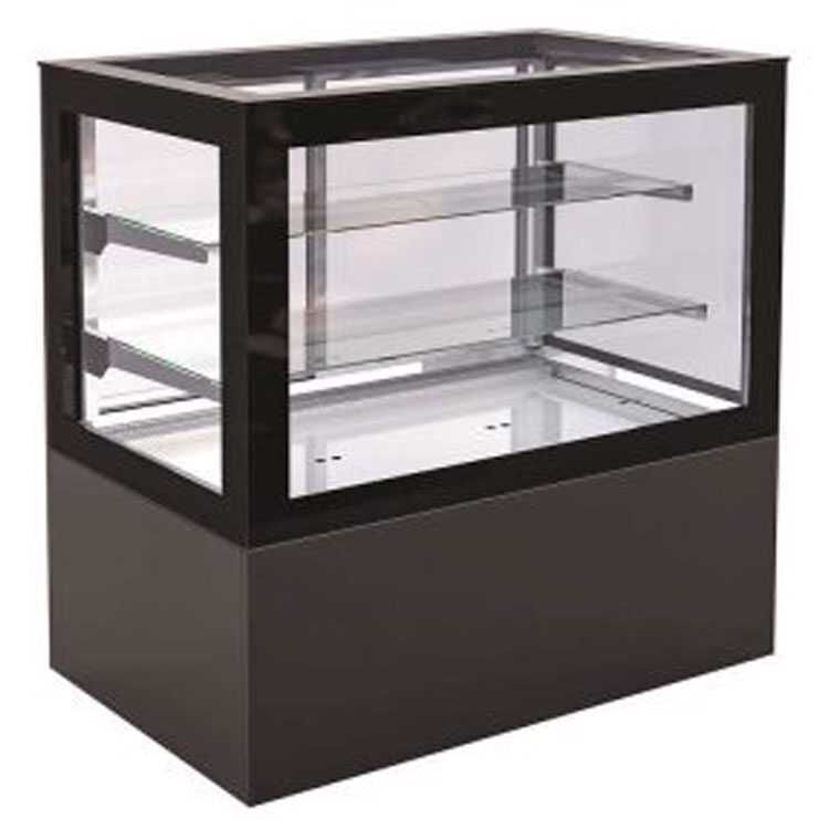 Combisteel Refrigerated Flat Glass Display (1300H x 800W x 780D) - 300 Ltr