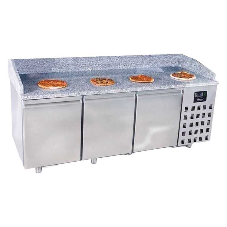 Combisteel Three Door Pizza Prep Counter (1080H x 2100W x 800D) – 615 Ltr