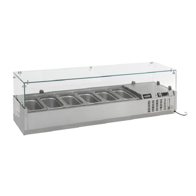 Combisteel 7450 GN Countertop Refrigerated Saladette Display
