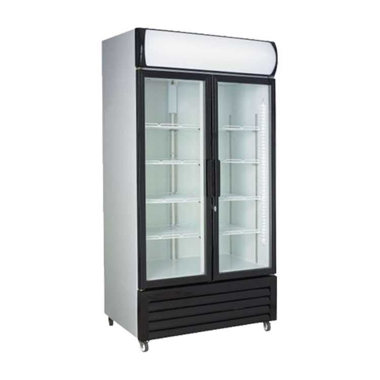 CombiSteel 7455.2105 Double Glass Door Fridge - 670 Ltr