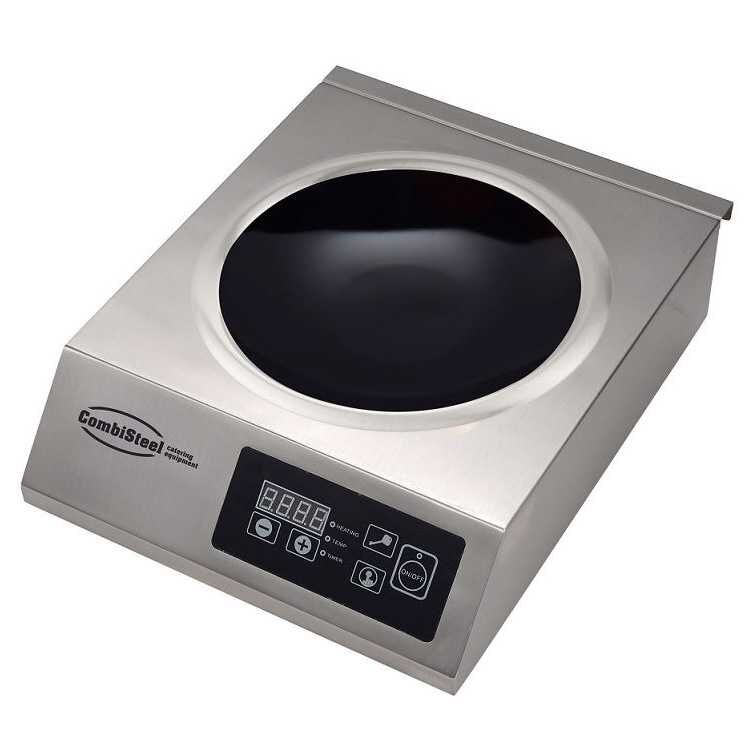 Combisteel Induction Wok Cooking Top - (117H x 340W x 440D) Combisteel 7020.0135