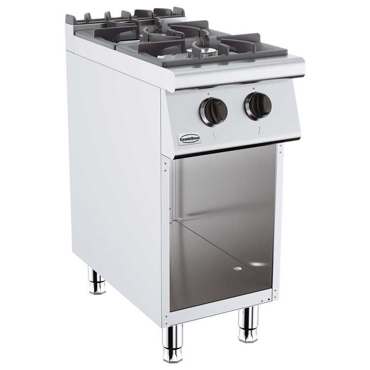 Combisteel Base 700 Gas Range With 2 Burners - (900H x 400W x 700D)
