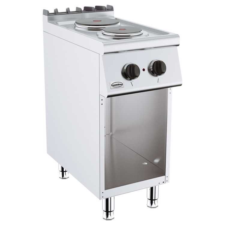 Combisteel Base 700 Cooking Electric Range 2 PL. (900H x 400W x 700D)