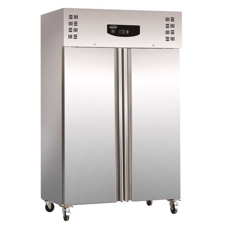 Combisteel SS+AL Two Door Refrigerator (2010H x 1340W x 810D) - 1200 Ltr