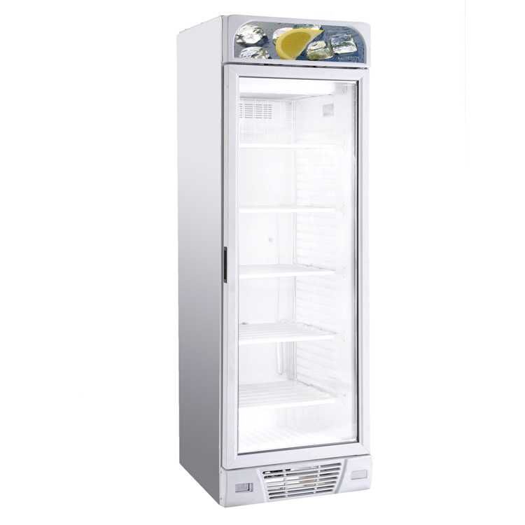 Combisteel Single Glass Door Freezer (2058H x 640W x 670D) - 382 Ltr