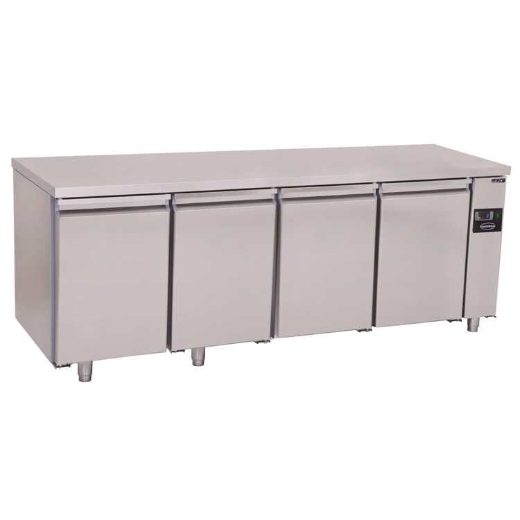 Combisteel Four Doors Refrigerated Prep Counter Excl. Motor (850H x 2060W x 700D) - 632 Ltr