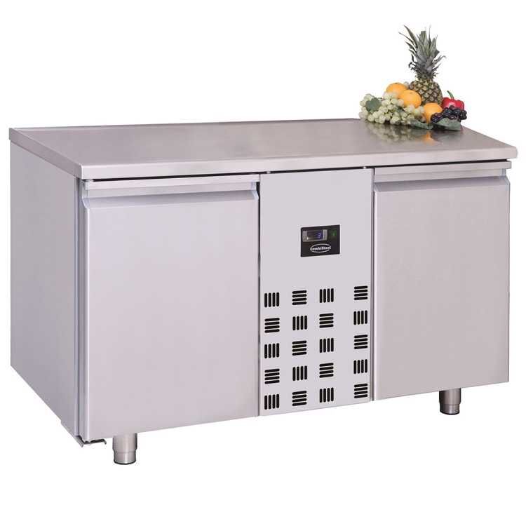 Combisteel 2 Door Refrigerated Prep Counter Mono Block (850H x 1300W x 700D) - 281 Ltr Combisteel 2 Door Refrigerated Prep Counter Mono Block (850H x 1300W x 700D) - 281 Ltr