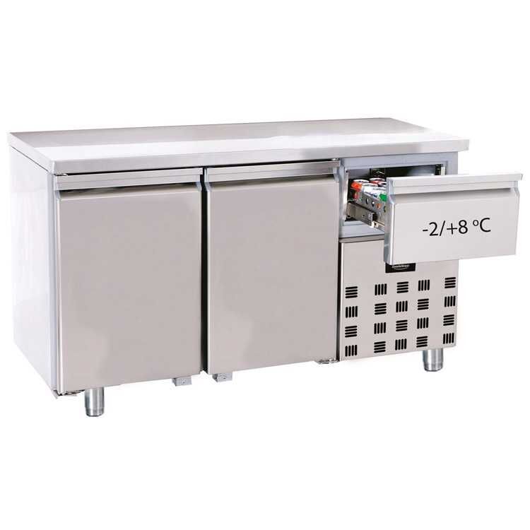 Combisteel Food Prep Counter with 2 Doors (850H x 1400W x 700D) - 281 Ltr Combisteel Food Prep Counter with 2 Doors (850H x 1400W x 700D) - 281 Ltr