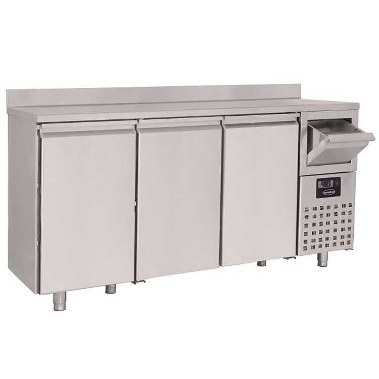 Combisteel Triple Door Refrigerated Prep Counter (1050H x 2135W x 600D) - 632 Ltr Combisteel 7489.5265
