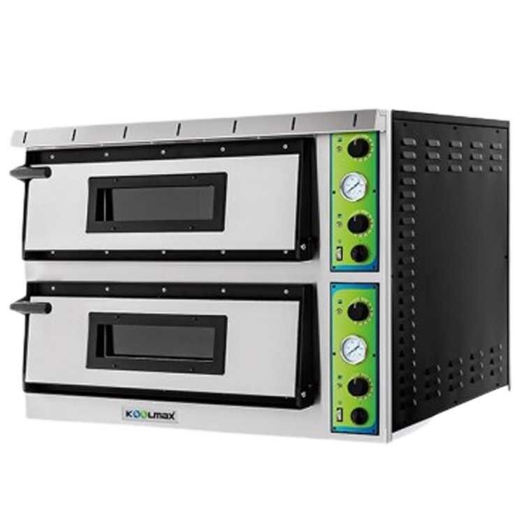 Koolmax KM-SUPERIOR XL 44 Twin Deck Electric Pizza Oven 3 koolmax km-superior xl 44