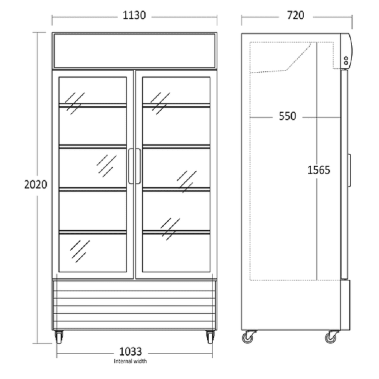 Koolmax SD1002HE Dimensions Koolmax SD1002HE Dimensions
