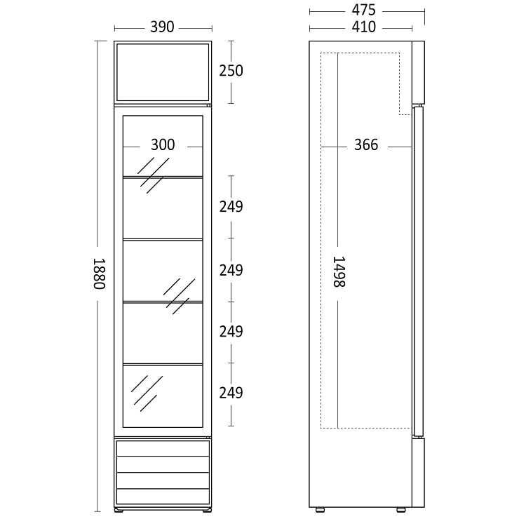 Koolmax SD217E Dimensions Koolmax SD 217 E Dimensions