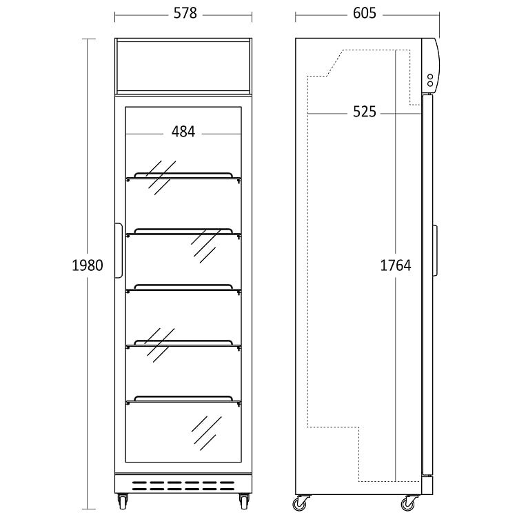 Koolmax SD420BE Dimension Koolmax SD420BE Dimension