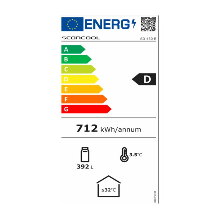 Koolmax SD430E-Energy Label Koolmax SD430E-Energy Label