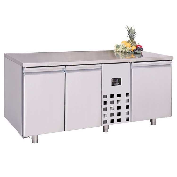 Combisteel Triple Door Mono Block Energy Line Refrigerated Negative Prep Counter (850H x 1785W x 700D) - 474 Ltr Combisteel Triple Door Mono Block Energy Line Refrigerated Negative Prep Counter (850H x 1785W x 700D) - 474 Ltr