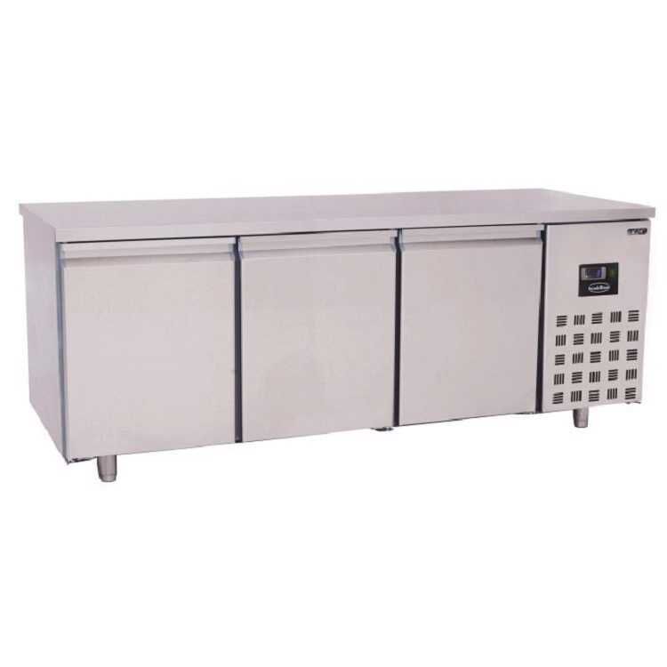 Combisteel Refrigerated Food Prep Counter With 3 Doors (850H x 2100W x 800D) - 615 Ltr