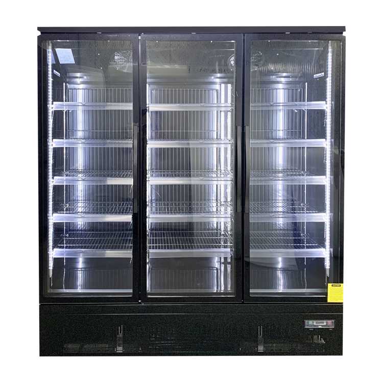 Koolmax KMF2000 Triple Glass Door Freezer (2000H X 1875W X 740D)