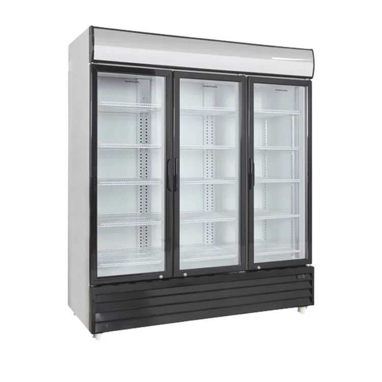 Koolmax SD1502HE Triple Glass Door Fridge 1383 Ltr