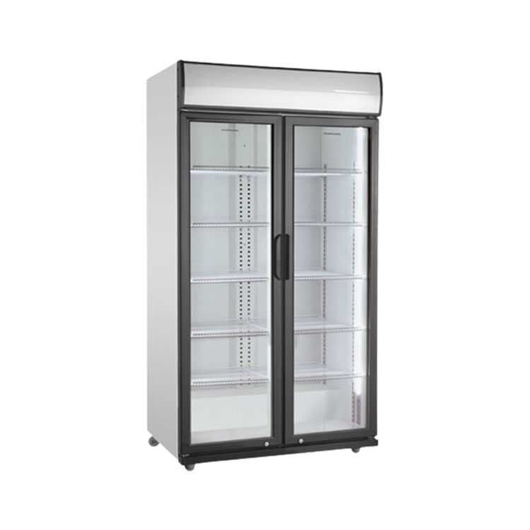 ScanCool SD881HE Double Door Display Fridge - 579 Litre
