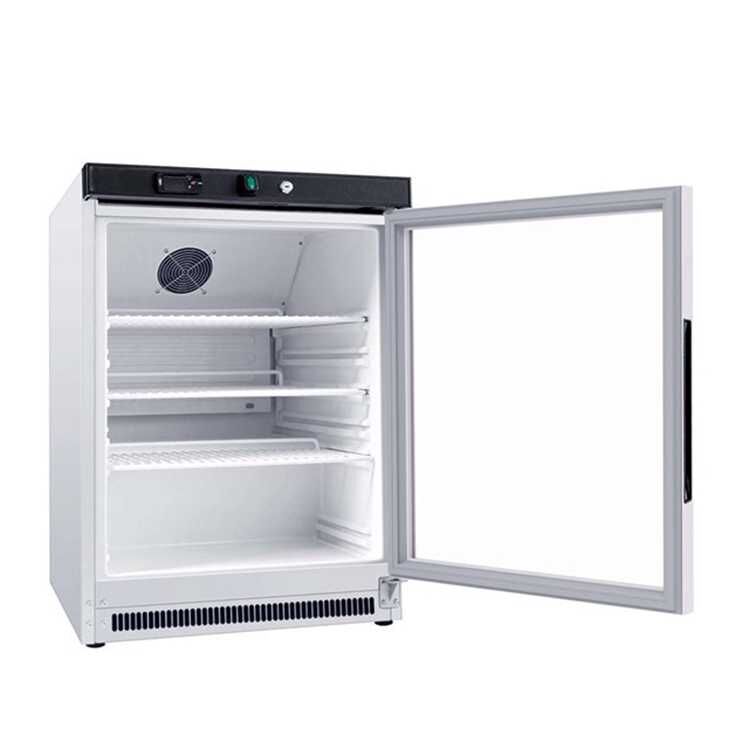 Koolmax-KMC200G Under Counter Single Glass Door Chiller Open