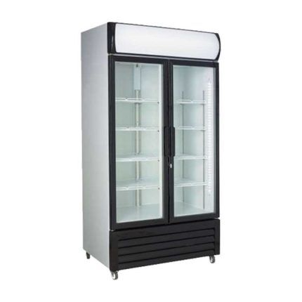 CombiSteel 7455.2105 Double Glass Door Fridge - 670 Ltr