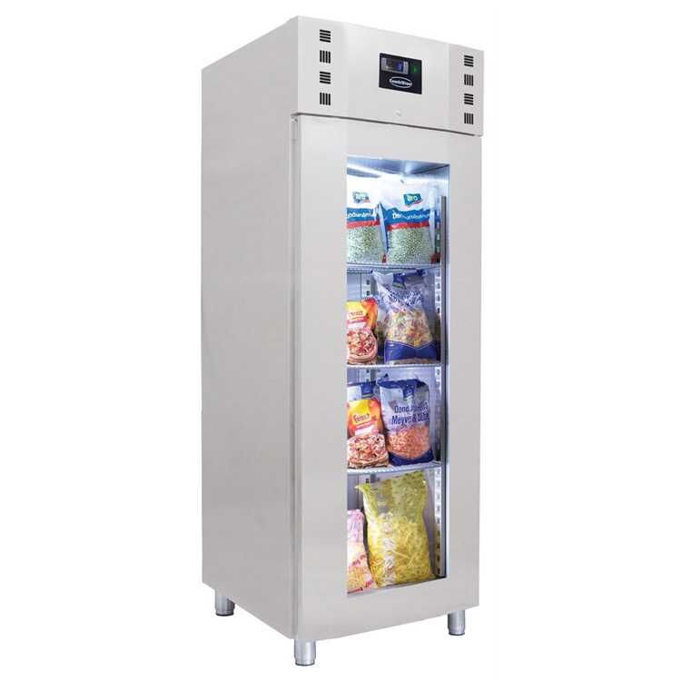 Combisteel Stainless Steel Glass Door Mono Block Refrigerator (2050H x 700W x 810D)- 700 Ltr
